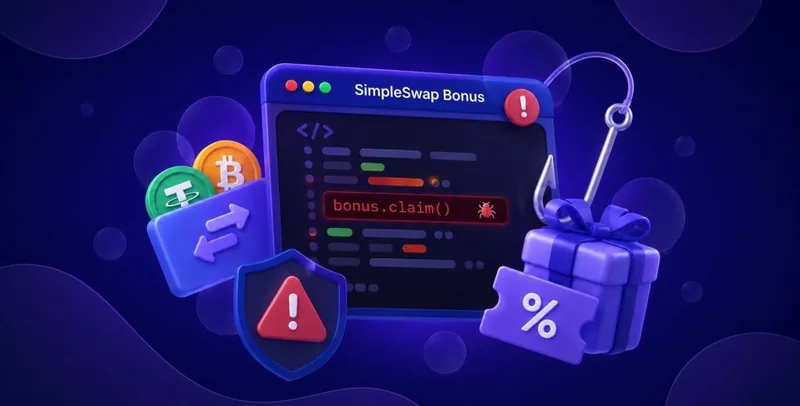 Reward-script fraud &mdash; SimpleSwap Know Scam cover
